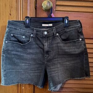 Signature by Levi Strauss Women's Black Jean Shorts